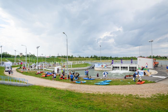 Соревнования по гребному слалому в Богородском