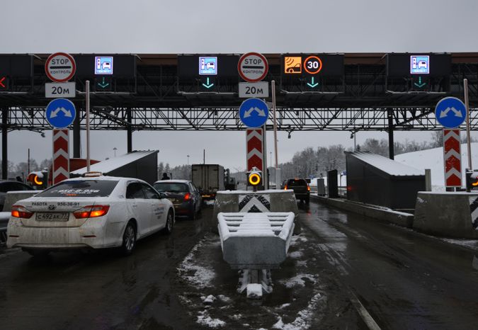 Платный участок скоростной трассы М11 «Москва - Санкт-Петербург»
