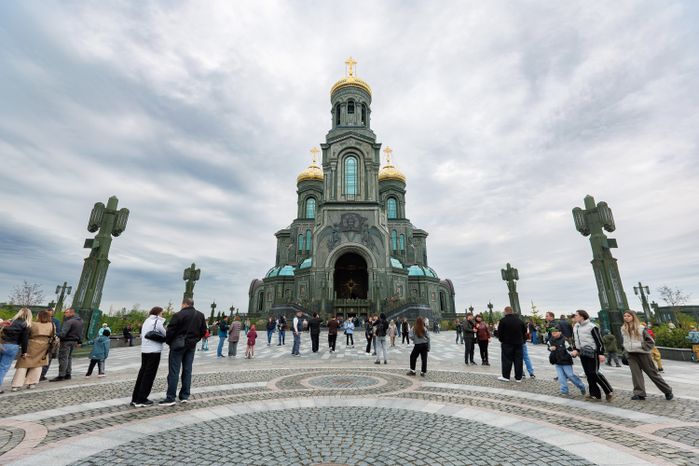 Главный храм ВС РФ в Центральном парке «Патриот» Одинцовского округа