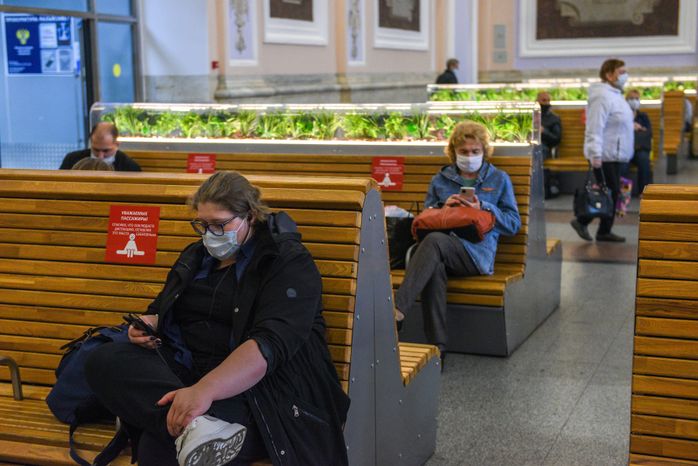 Дезинфекция Курского вокзала в Москве