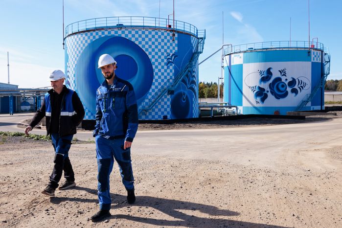 Промзона ООО «Биоэн Терминал» как объект современного искусства