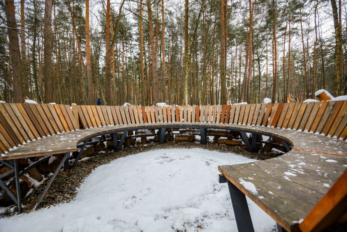 Лесопарк «Лесная опушка» в поселке Октябрьский округа Люберцы