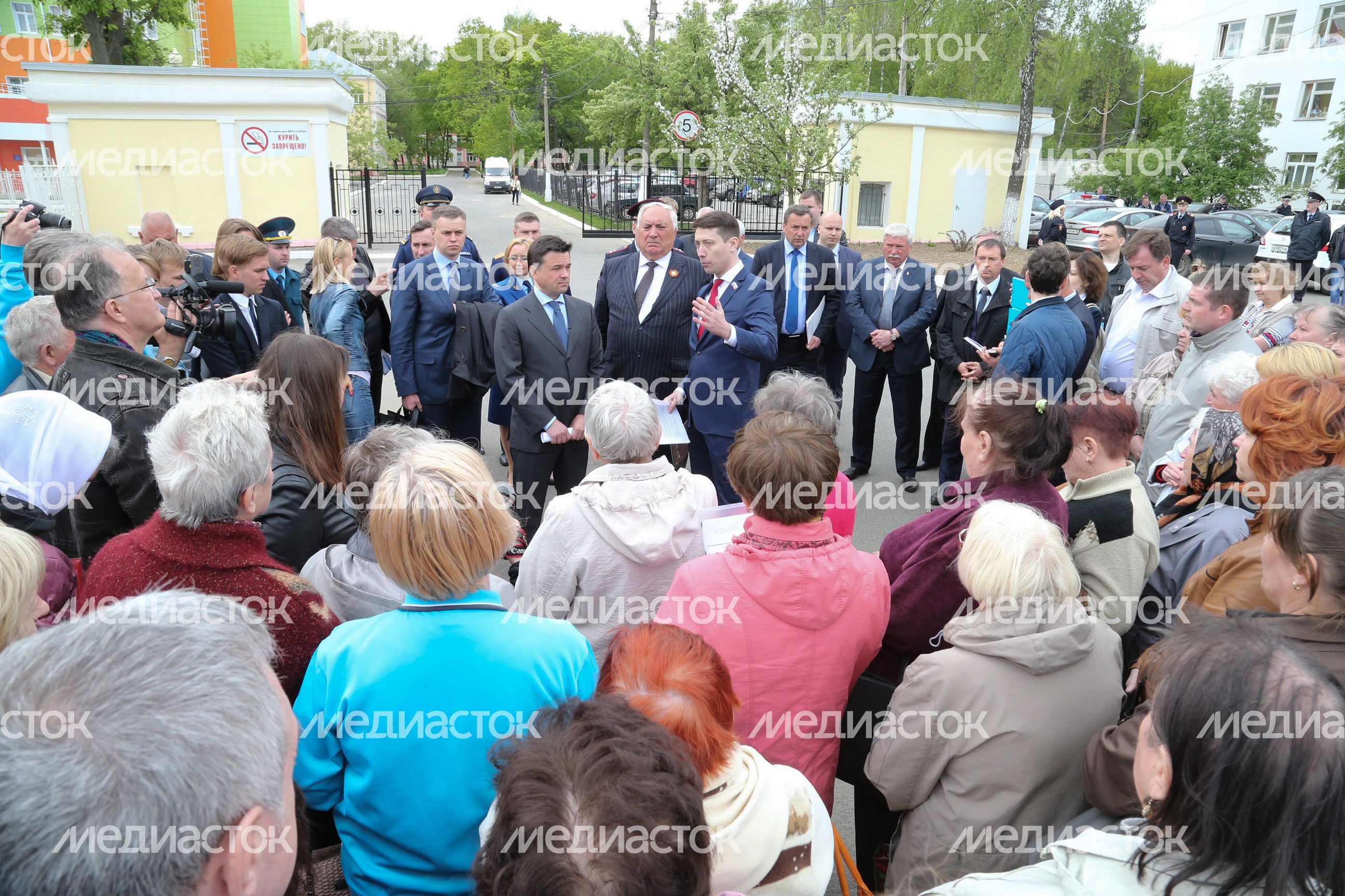 А. Воробьев посетил Ступино с рабочим визитом