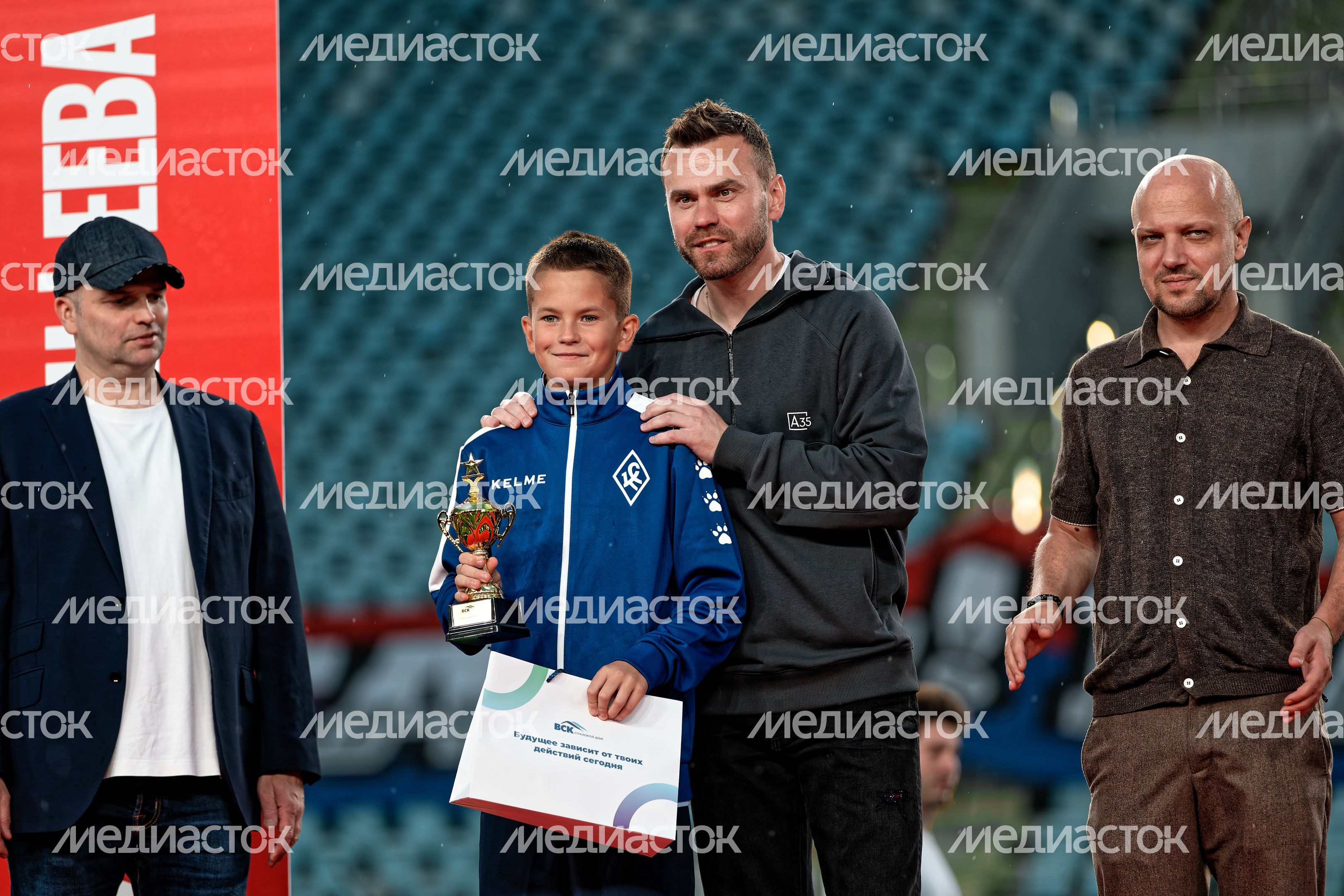 Кубок Игоря Акинфеева по футболу на стадионе "Арена Химки"