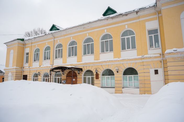 Зимние виды города Солнечногорск