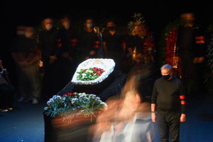 Церемония прощания с Николаем Губенко