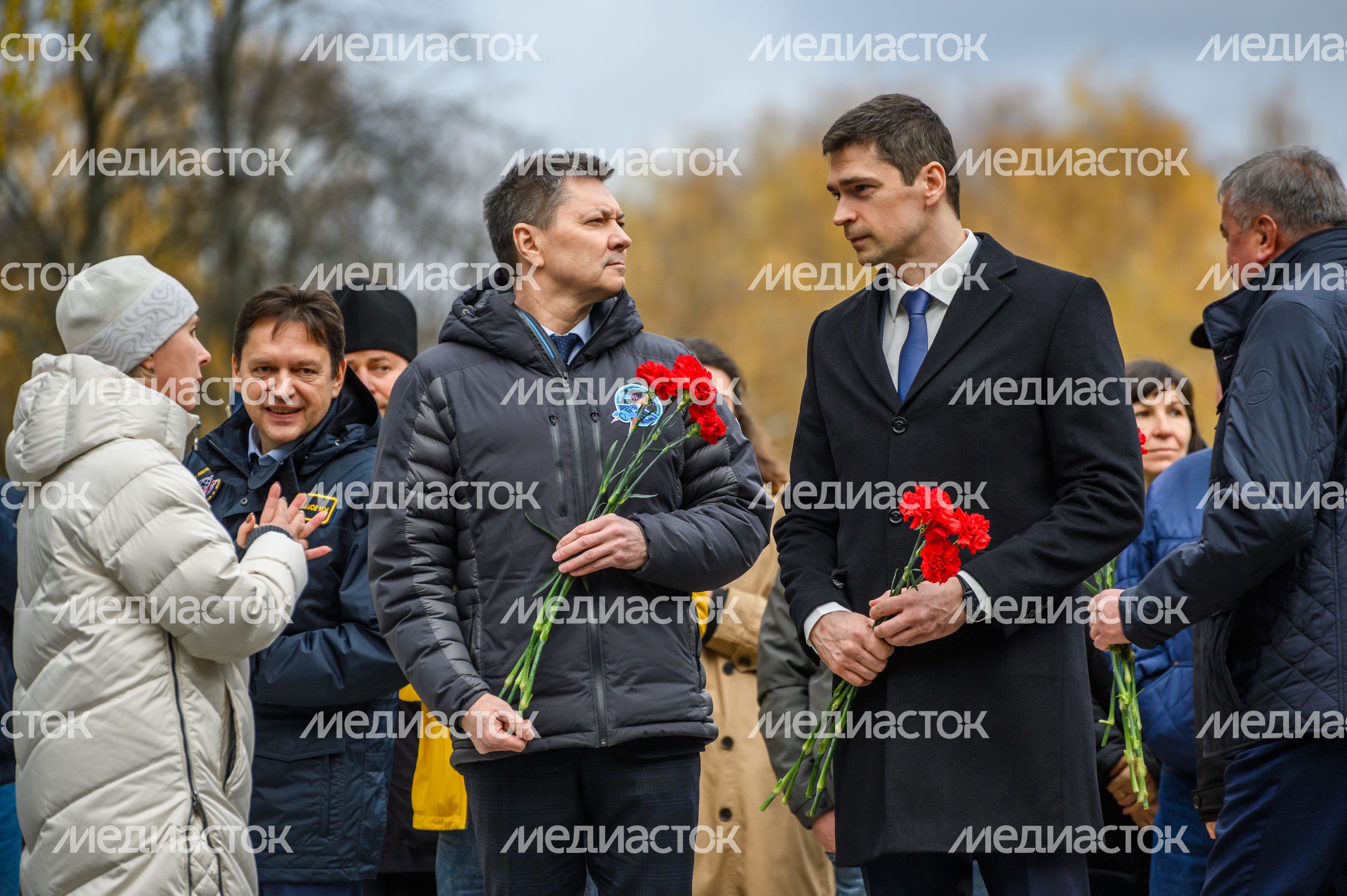 Космонавты Олег Кононенко и Николай Чуб Космонавты Олег Кононенко и Николай Чуб