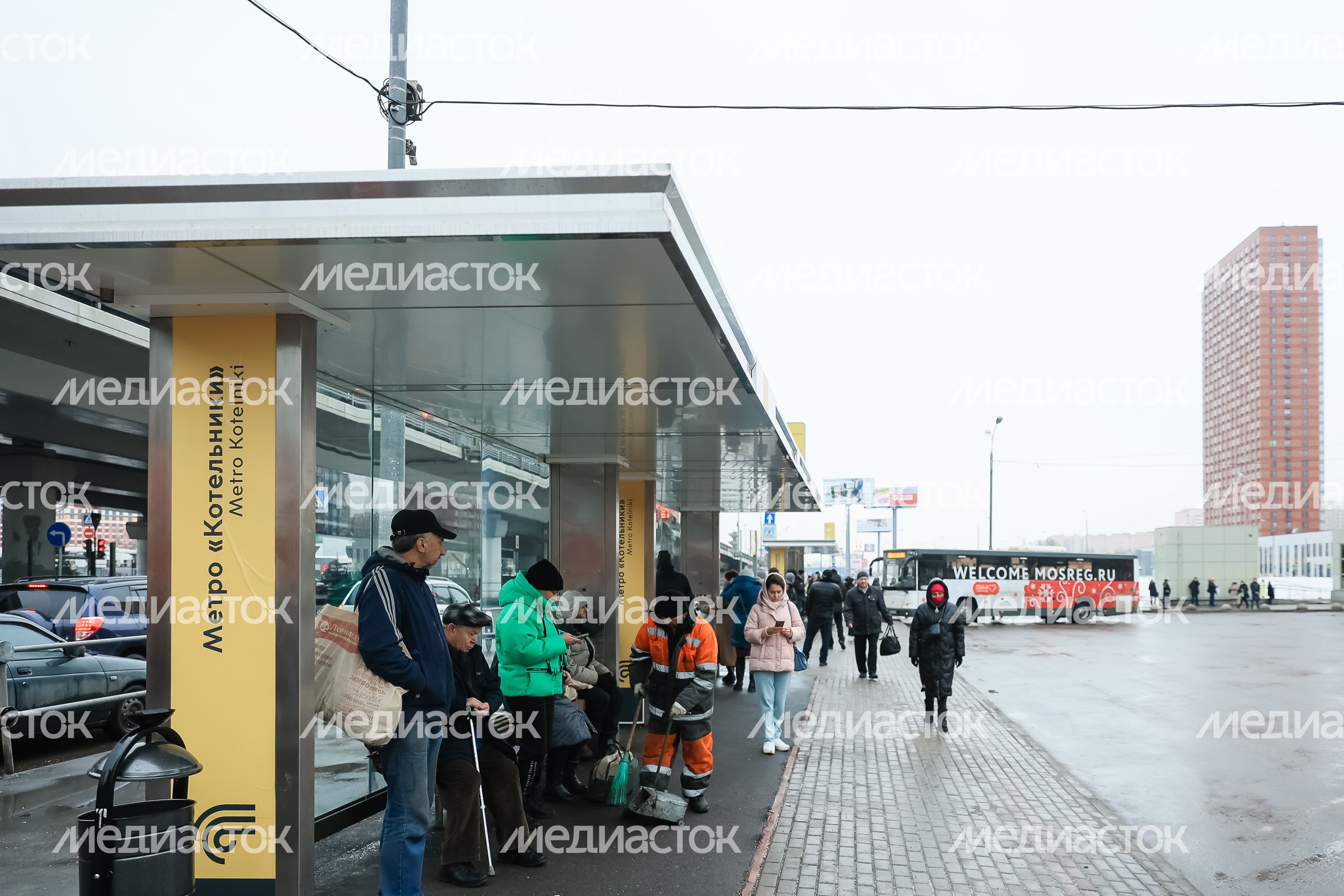 Посещение губернатором пересадочного узла в Котельниках