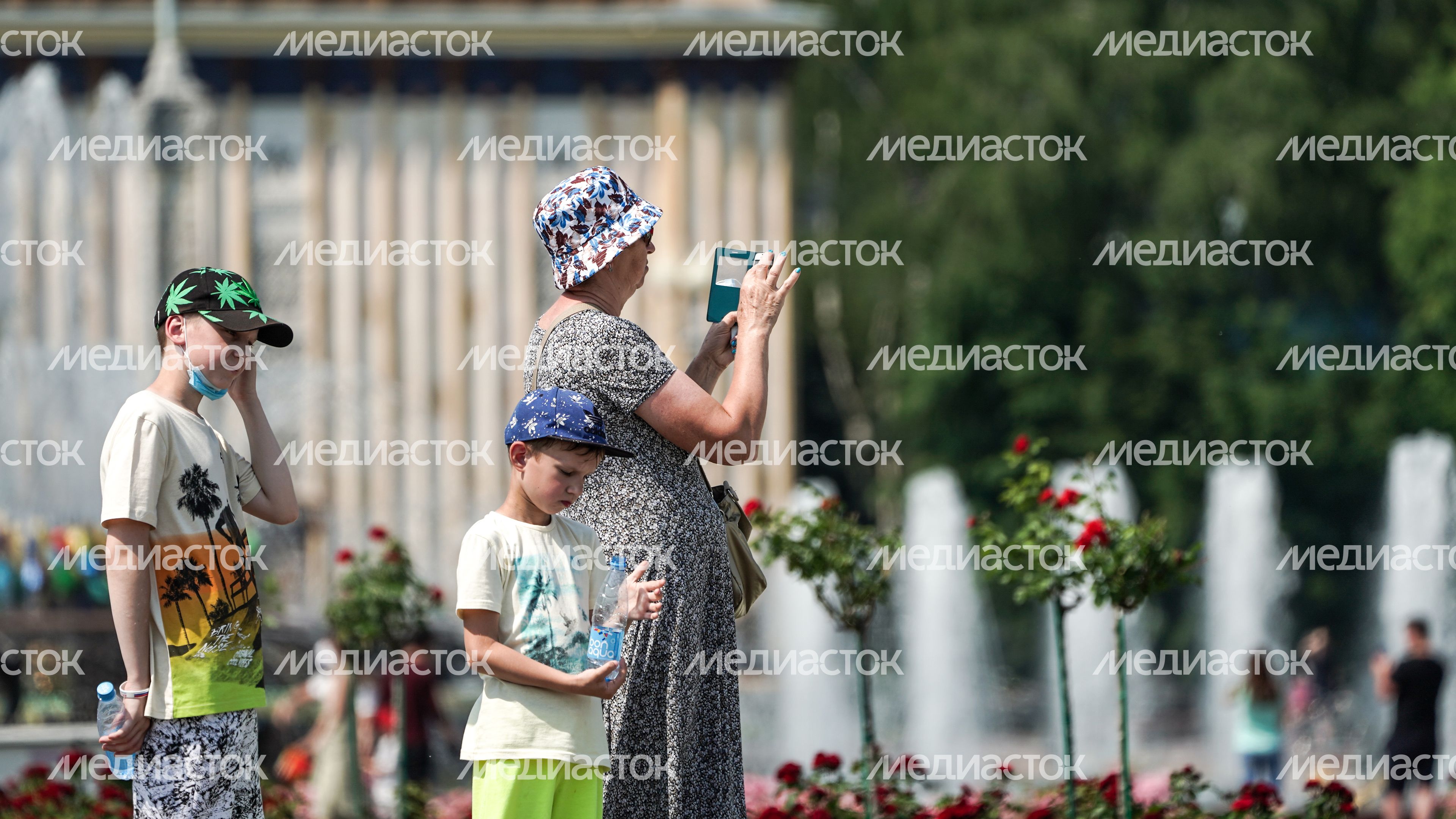 Аномальная жара в Москве