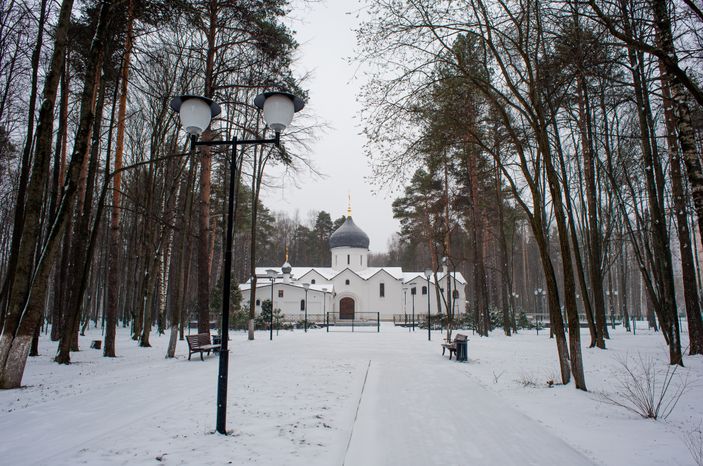 Зимние виды города Королёв