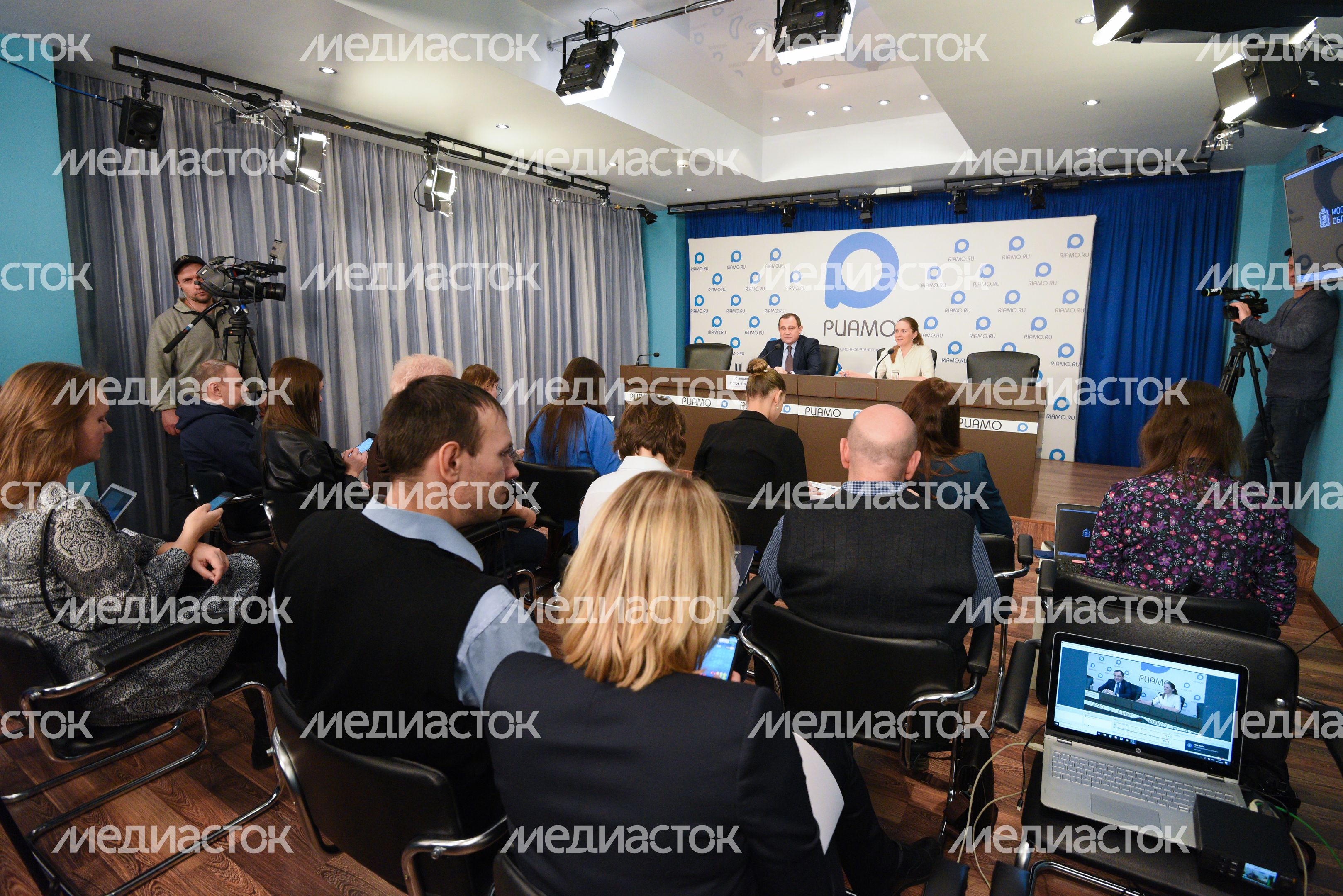 Пресс-конференция председателя Московского областного парламента Игоря Брынцалова, посвященная итогам работы Думы за 2019 год