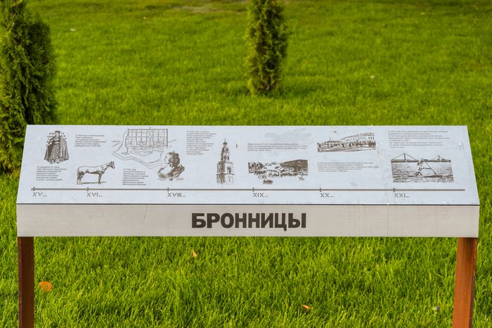 Бронницы. Площадь имени Тимофеева
