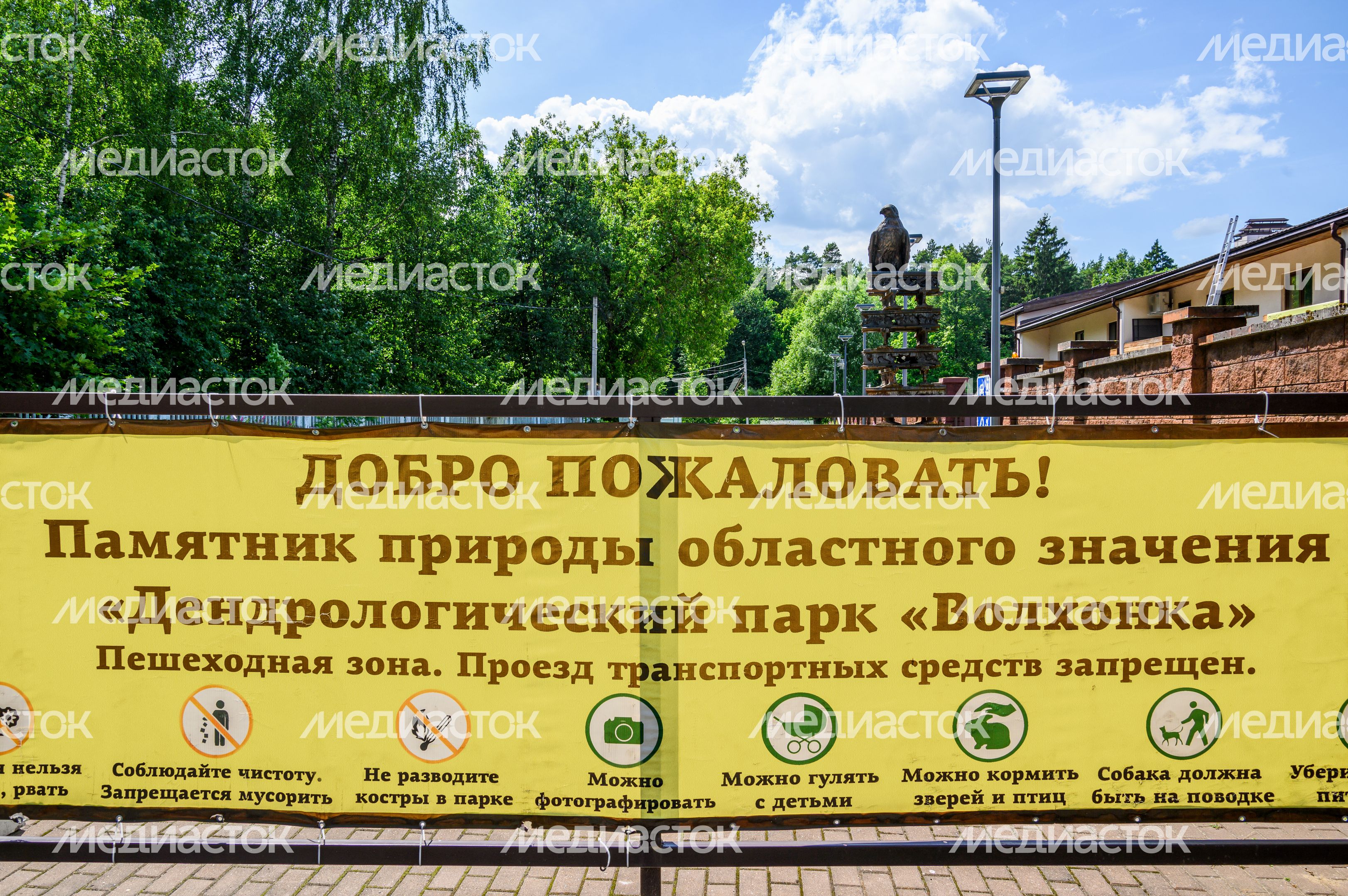 Парк "Волхонка" в Ногинске Парк "Волхонка" в Ногинске