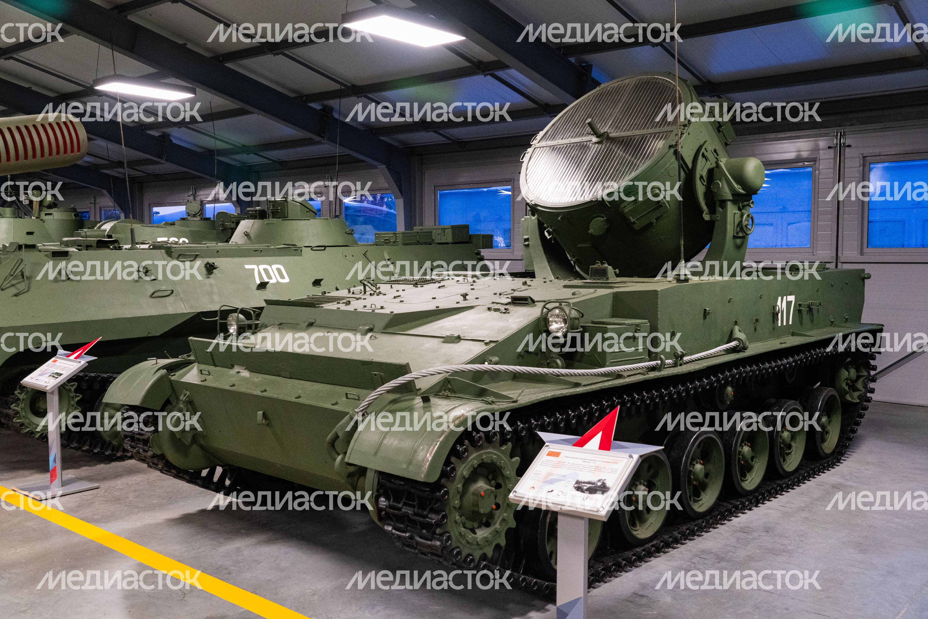Танковый музей в парке "Патриот"
