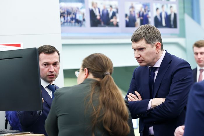 Встреча губернатора и министра​ экономразвития РФ