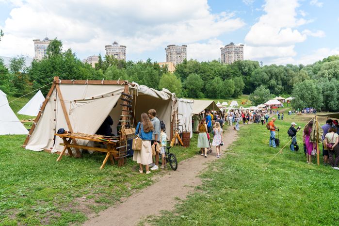 Фестиваль исторической реконструкции «Наследие предков» в Раменском парке