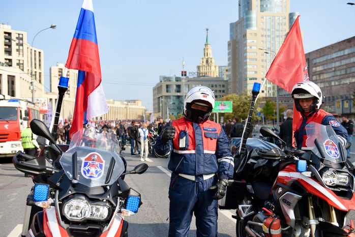 Осенний мотофестиваль в Москве