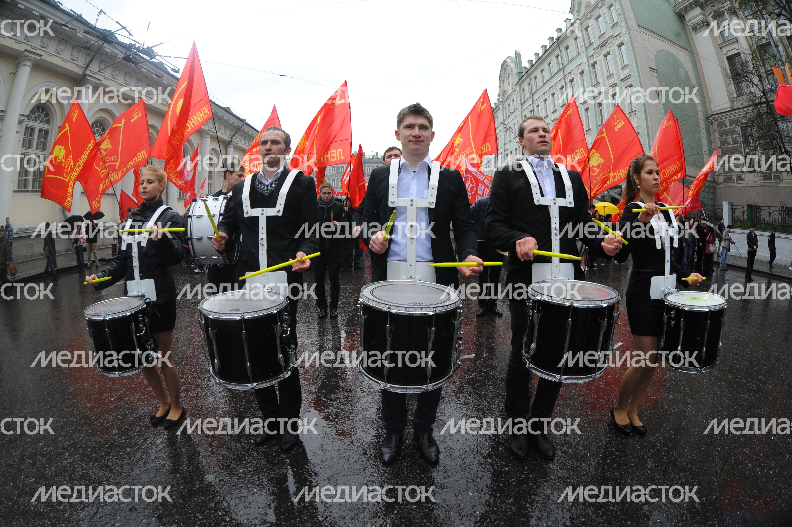 Первомайская демонстрация в Москве