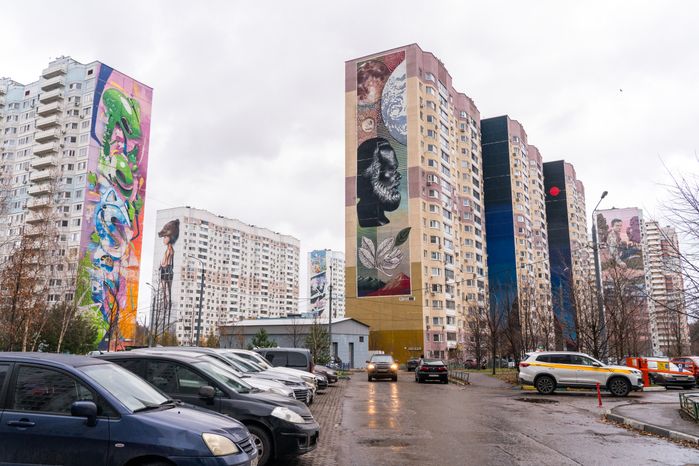 Граффити в Новой Трехгорке в Одинцово