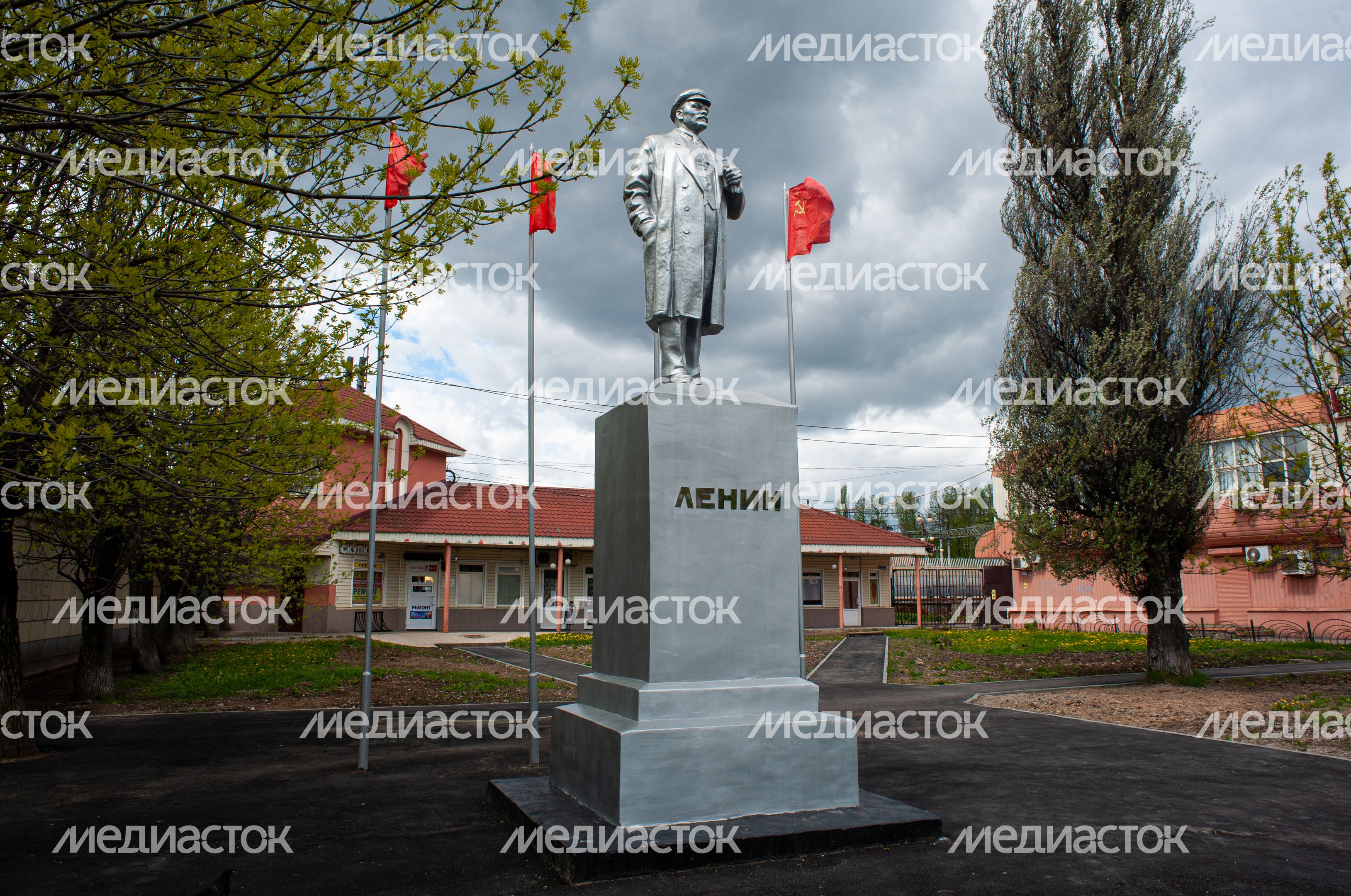 Весенние виды города Пушкино