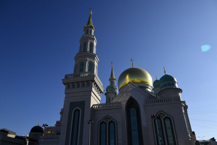 Открытие Соборной мечети после реконструкции в Москве