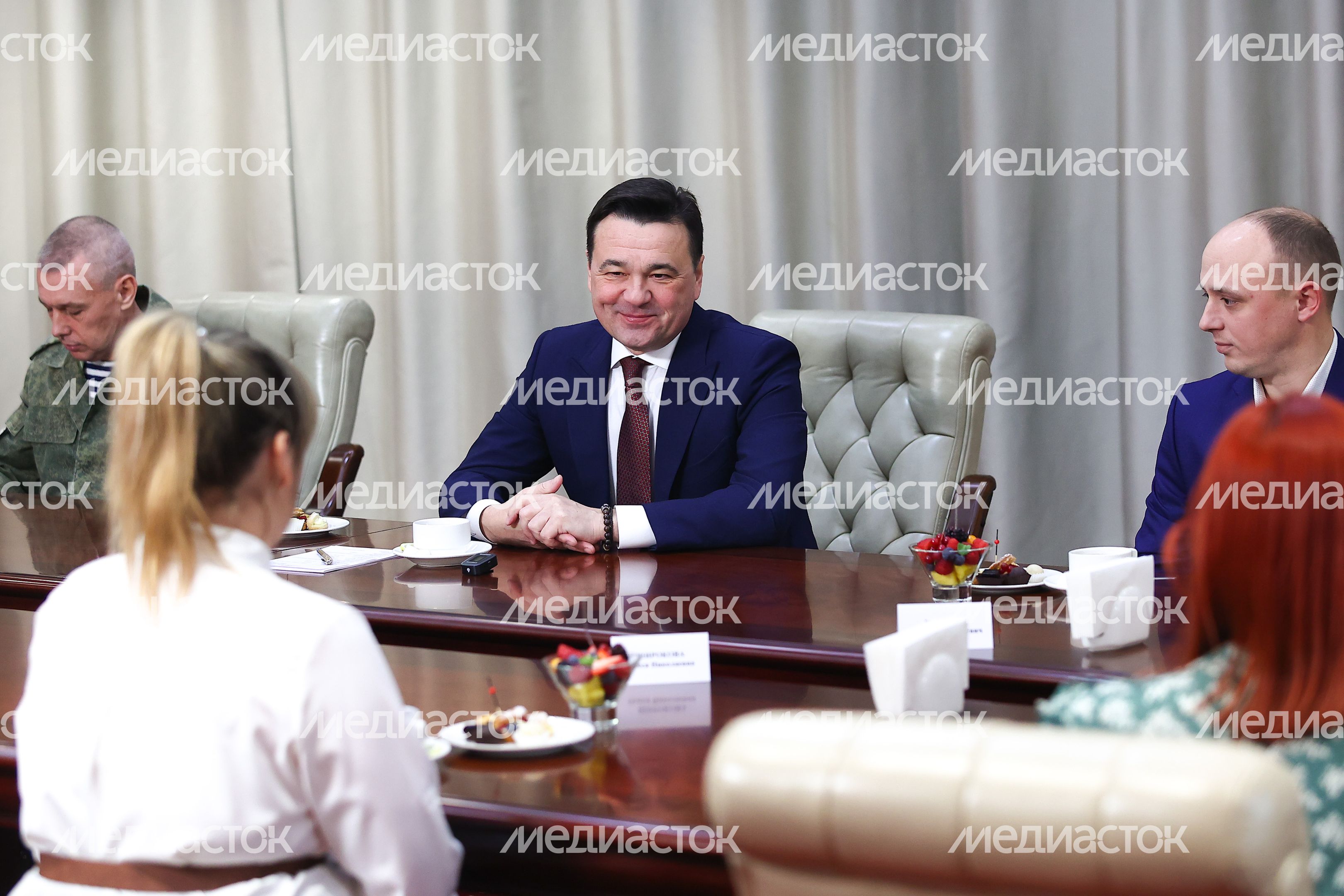 Вручение губернатором Подмосковья государственных наград участникам СВО
