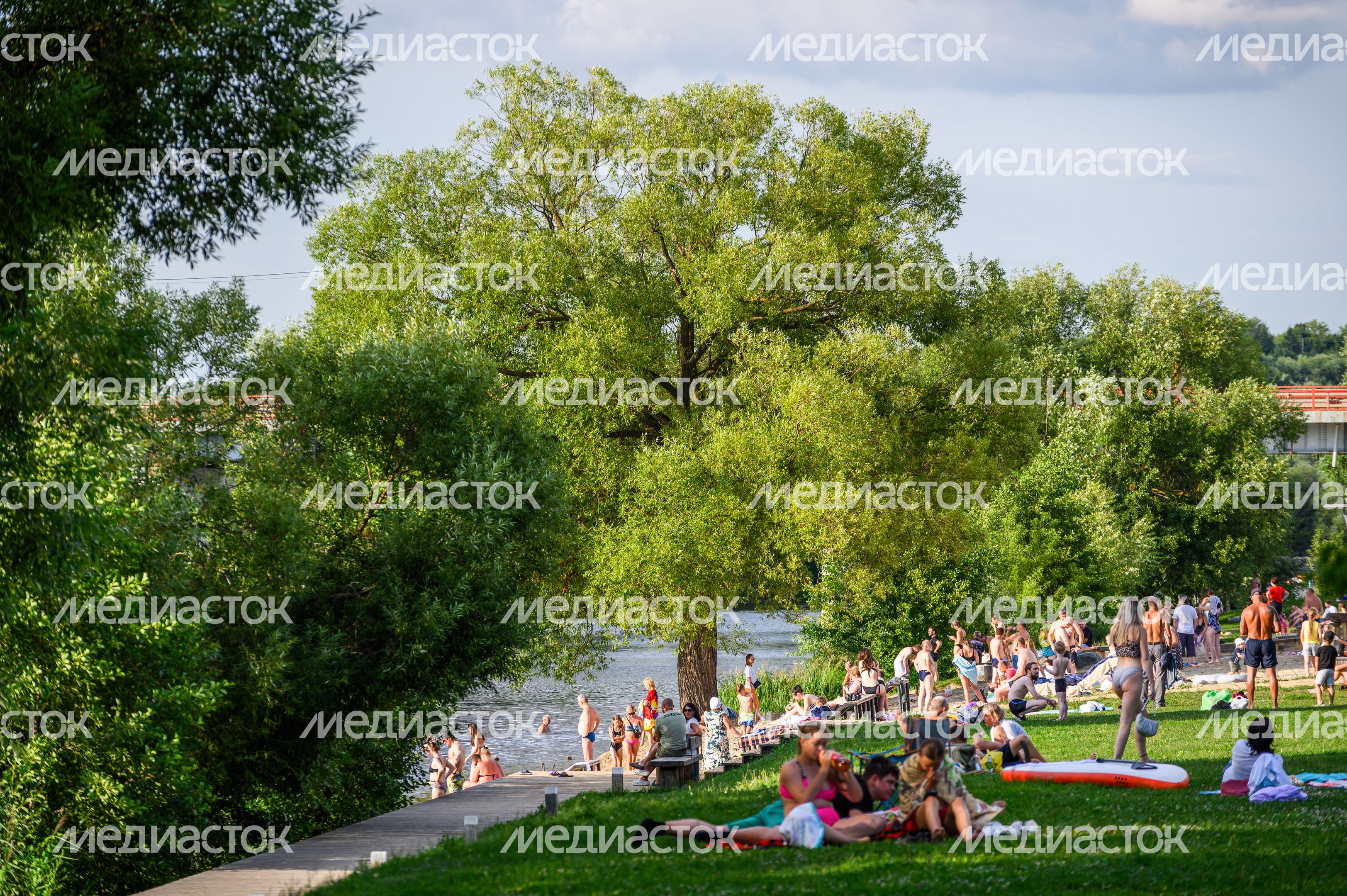 Городской пляж Зарайска