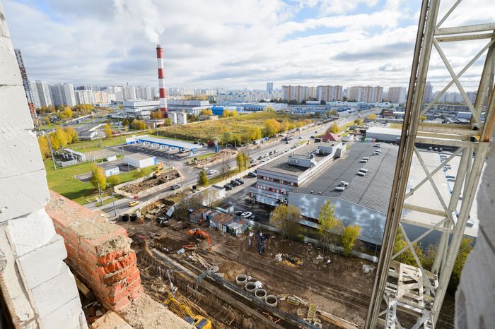 Красногорск. Строительство Красногорской детской областной больницы
