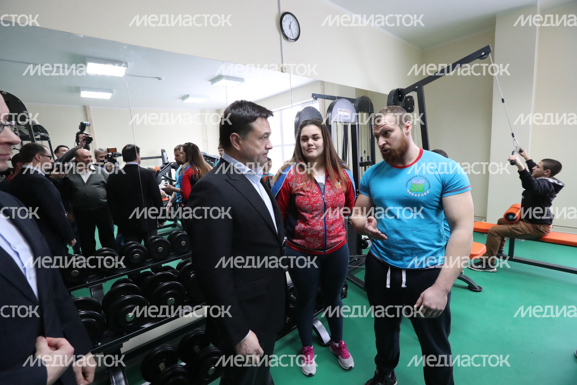 Андрей Воробьев открыл ФОК в Поварово Андрей Воробьев открыл ФОК в Поварово