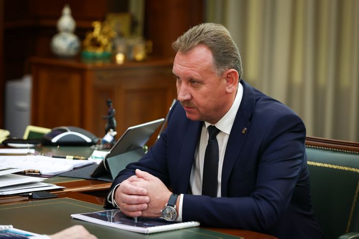 Встреча губернатора Подмосковья с главой Зарайска