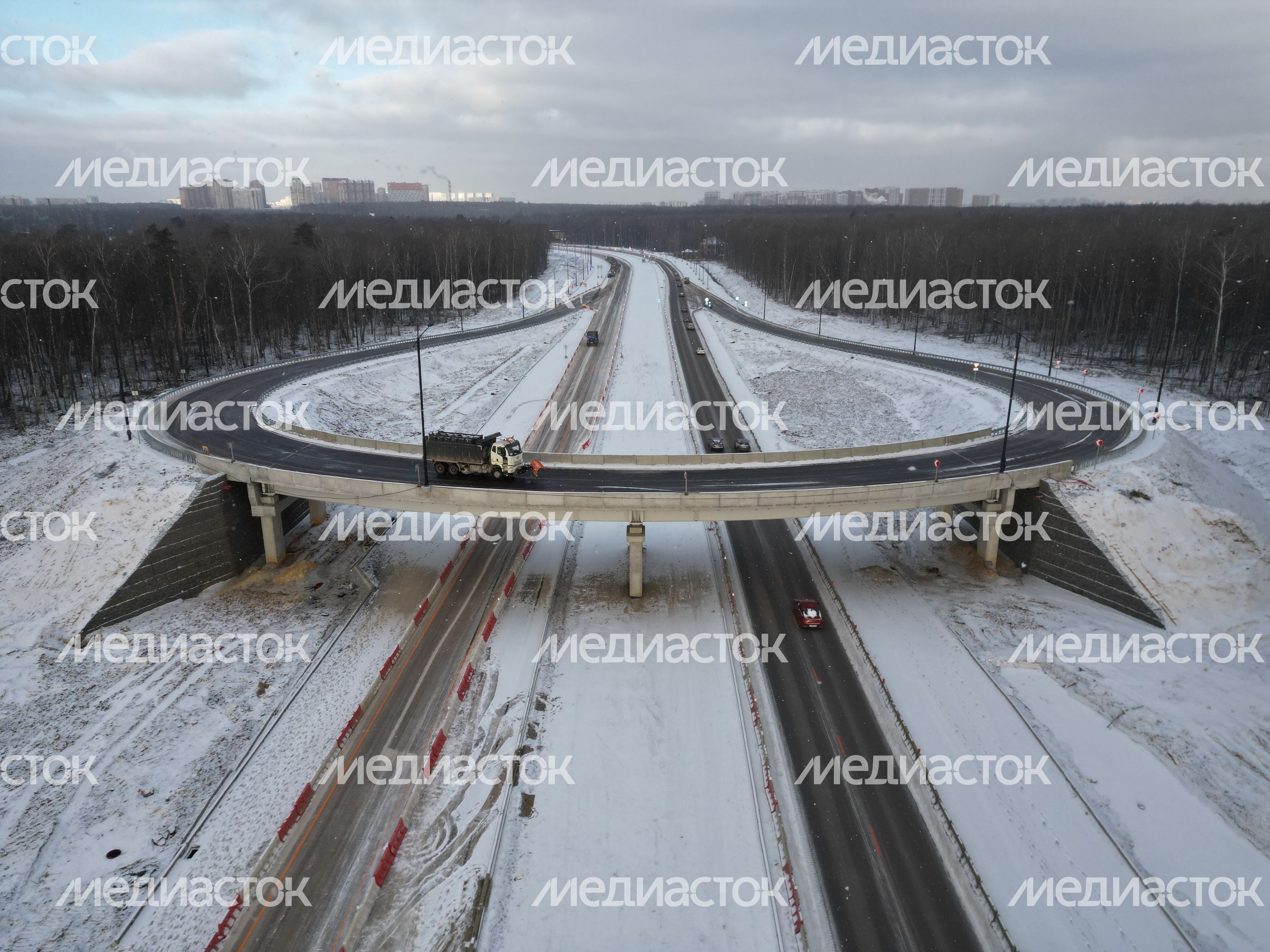 Первый участок Южно-Лыткаринской автомагистрали открыли в Ленинском округе Первый участок Южно-Лыткаринской автомагистрали открыли в Ленинском округе