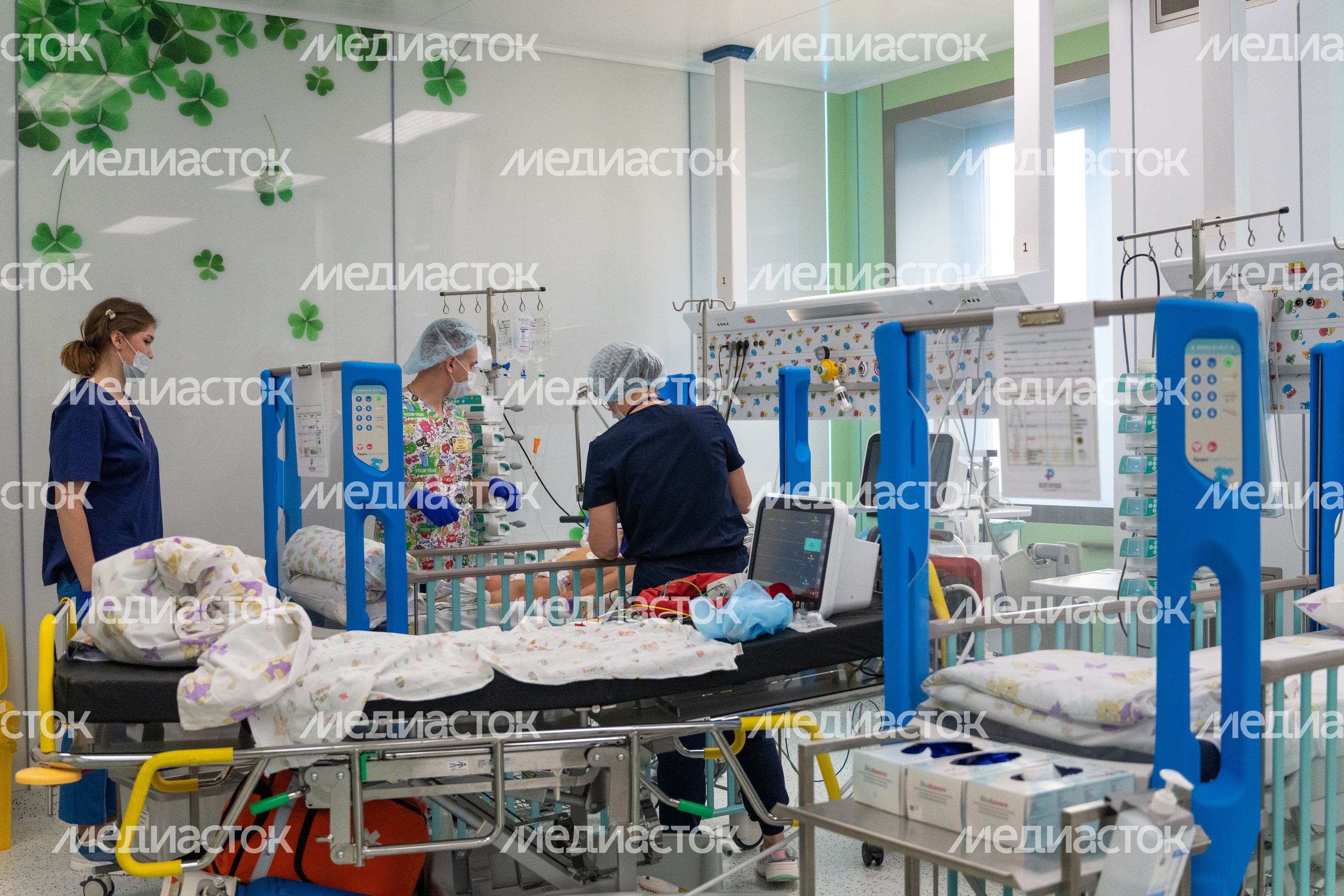 Реанимация в Детском клиническом центре им. Л.М. Рошаля Реанимация в Детском клиническом центре им. Л.М. Рошаля