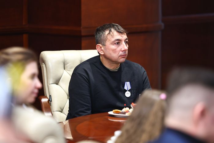 Вручение губернатором Подмосковья государственных наград участникам СВО