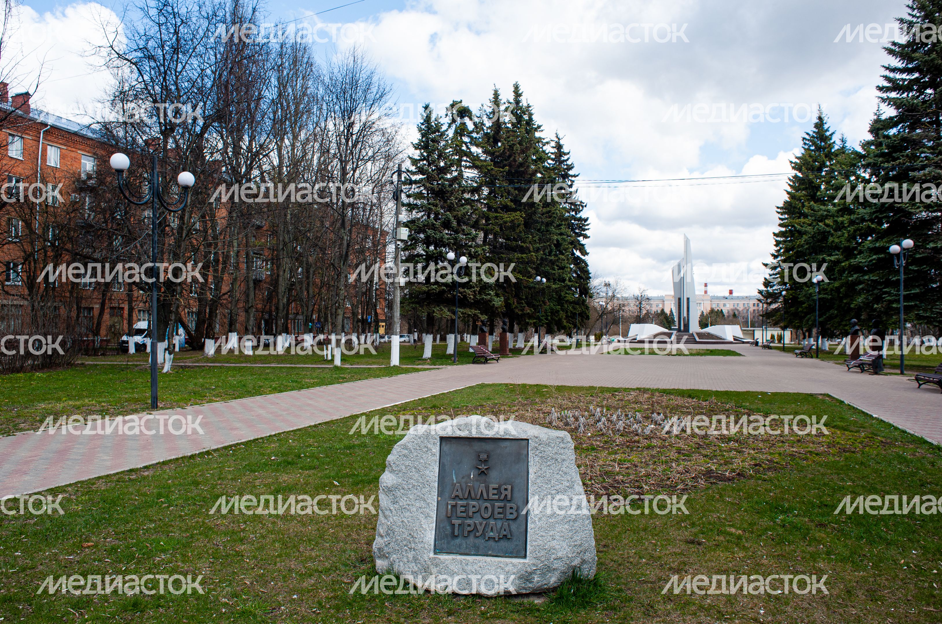 Весенние виды города Фрязино