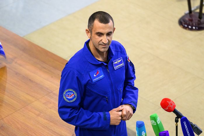 Космонавт Роскосмоса Сергей Тетерятников на комплексной тренировке в Центре подготовки космонавтов Звездного городка