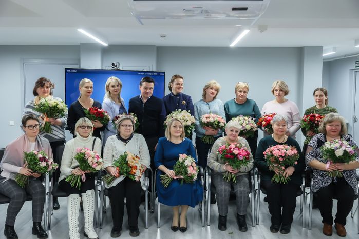 Андрей Воробьев и матери участников СВО