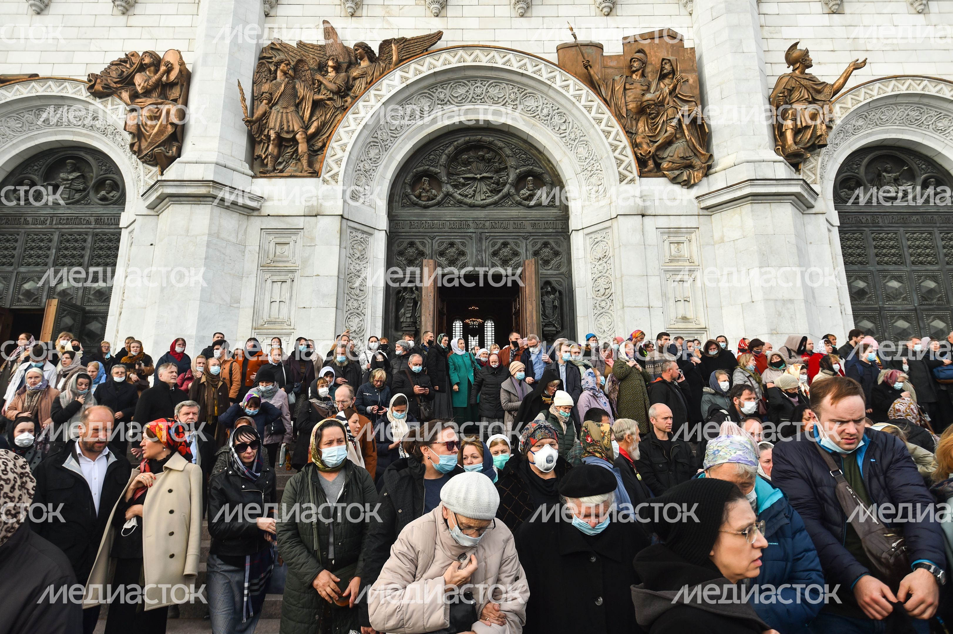 Отпевание протоиерея Димитрия Смирнова