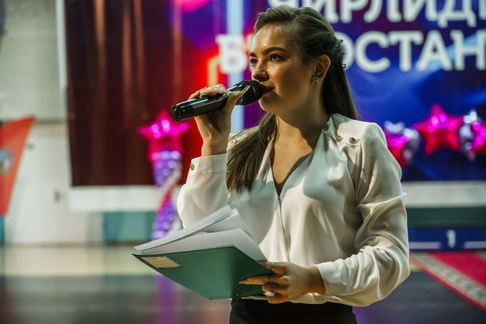 Дубна. Соревнования по чирлидингу в спорткомплексе «Радуга»