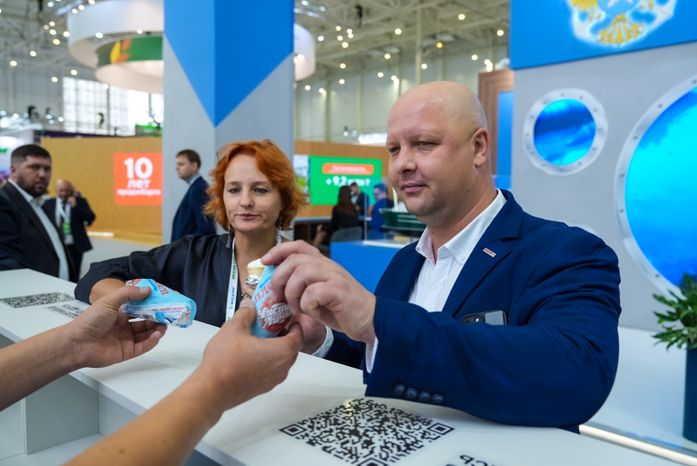 Стенд Подмосковья на XXVI российской агропромышленной выставке "Золотая осень"