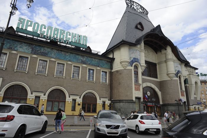 Ярославский вокзал в Москве
