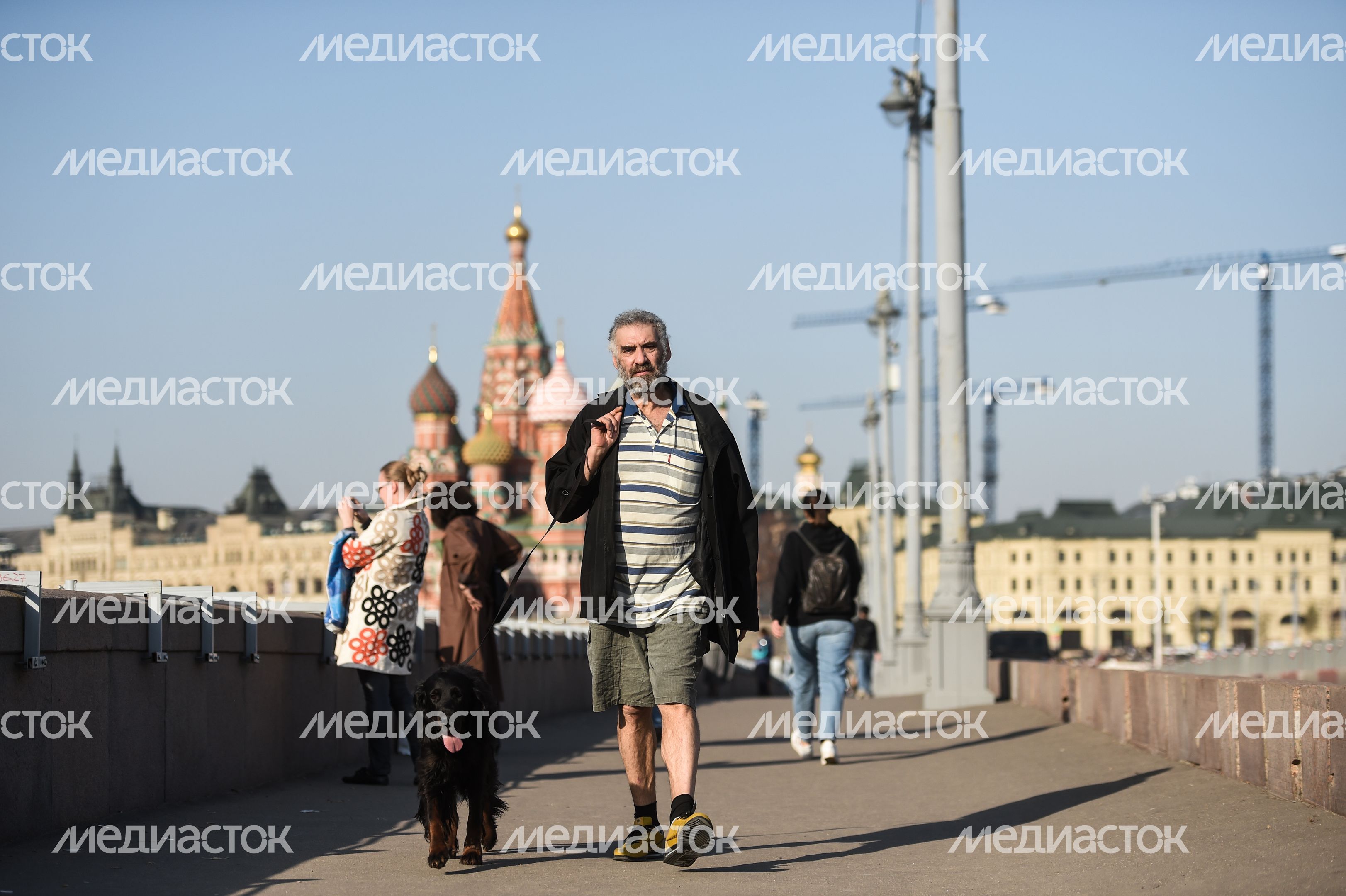 Пенсионеры в Москве