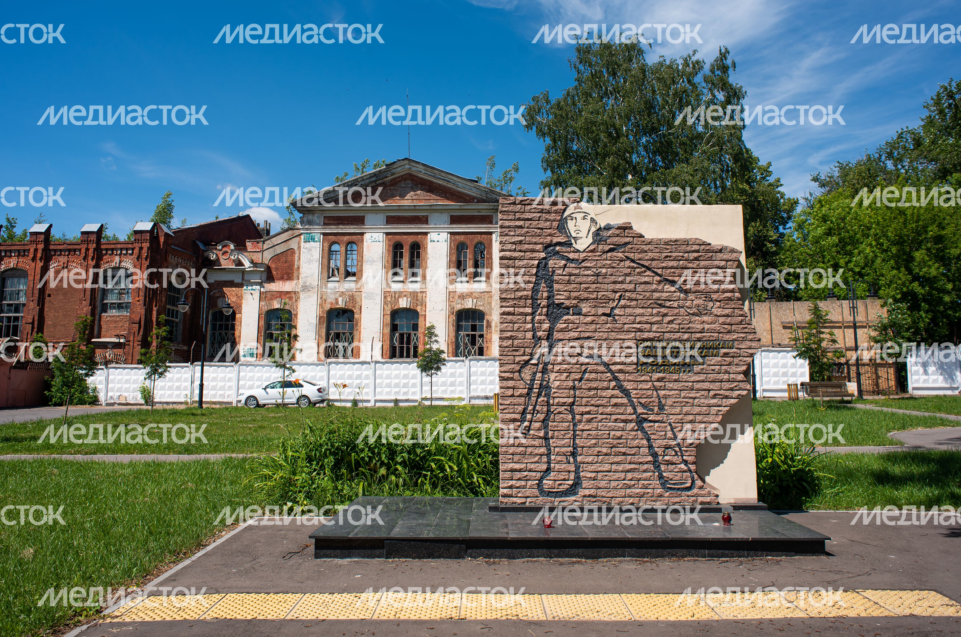 Летние виды города Серпухов