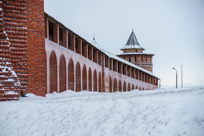 Коломенский кремль зимой