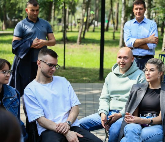 Встреча Губернатора Подмосковья с руководителями молодёжных организаций в Люберцах