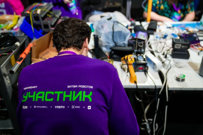 Финал международного чемпионата «Битва роботов» в Мытищах