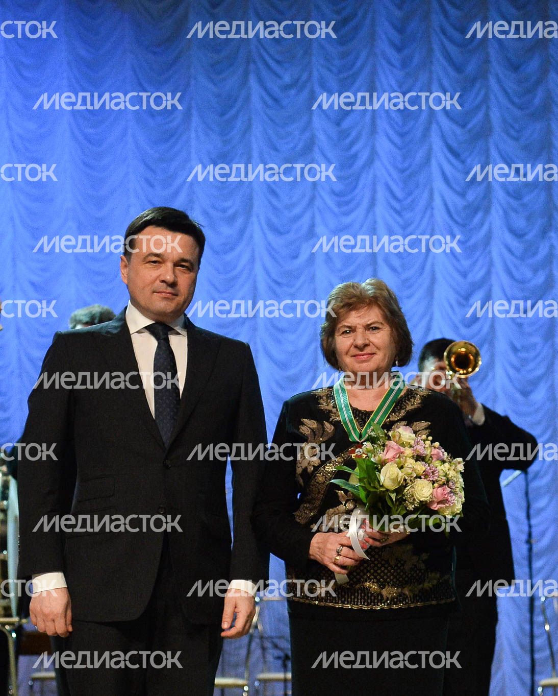 Рабочая встреча губернатора Подмосковья с представителями участковых и территориальных избирательных комиссий Московской области, 02.04.2018