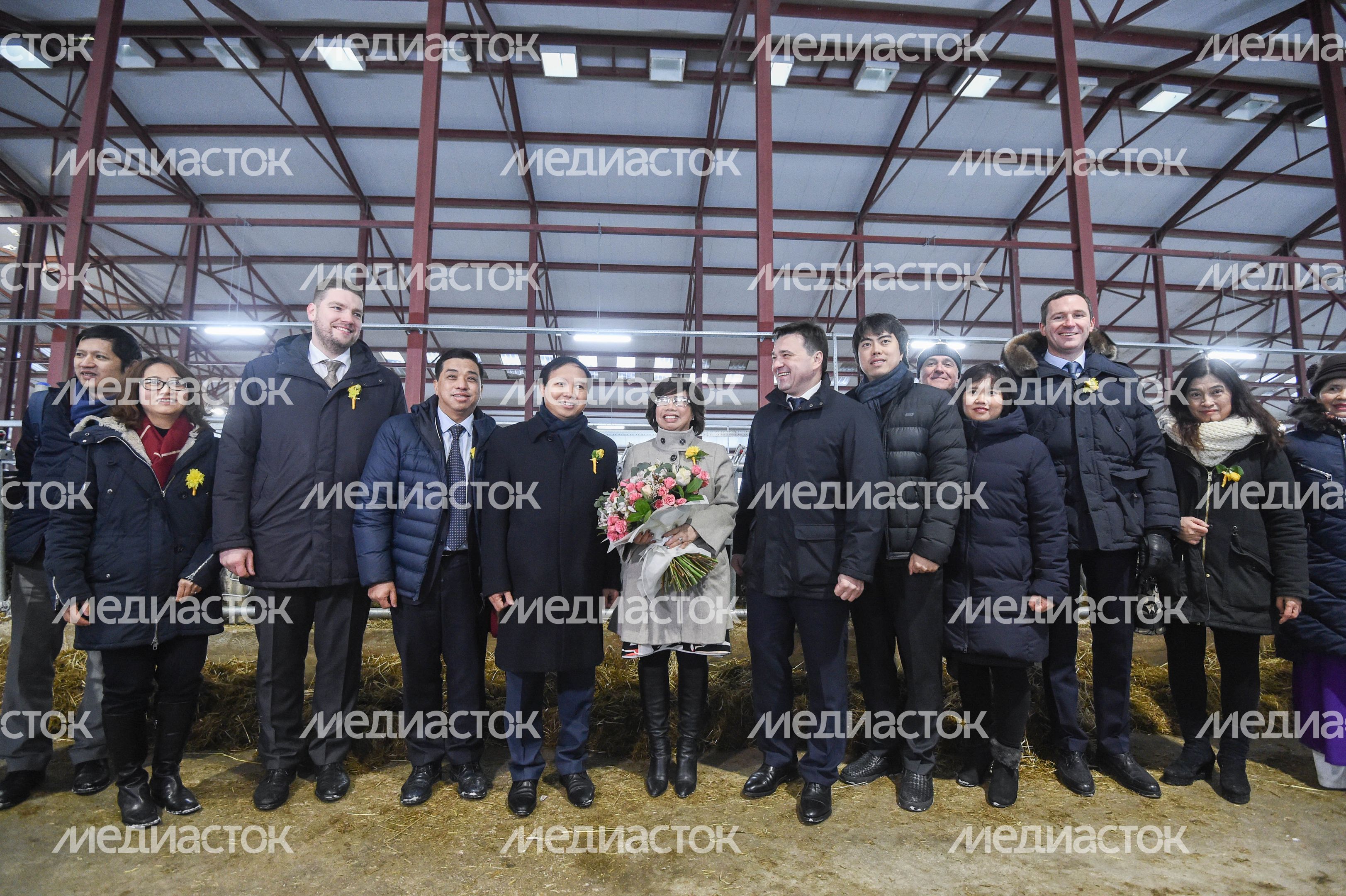 Открытие нового молочного комплекса TH True Milk в Подмосковье, 2 часть
