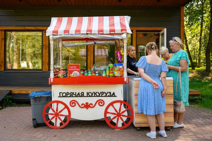 Парк "Скитские пруды" в Сергиевом Посаде. Лето