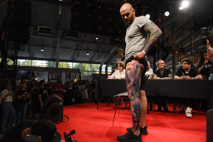 Открытие фестиваля «Russian Tattoo Expo» в Москве