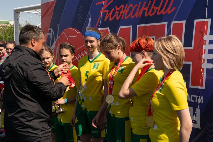 Финал регионального турнира по футболу "Кожаный мяч" в Подольске